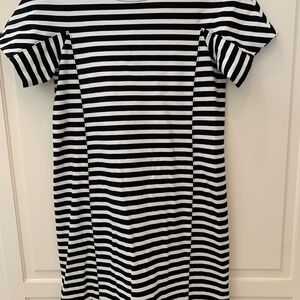 J Crew Navy/White Stripe Dress